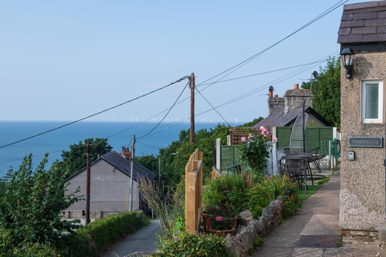 Windy Ridge Terrace With Beautiful Sea Views, North Wales Coast Villa Old Colwyn Eksteriør bilde